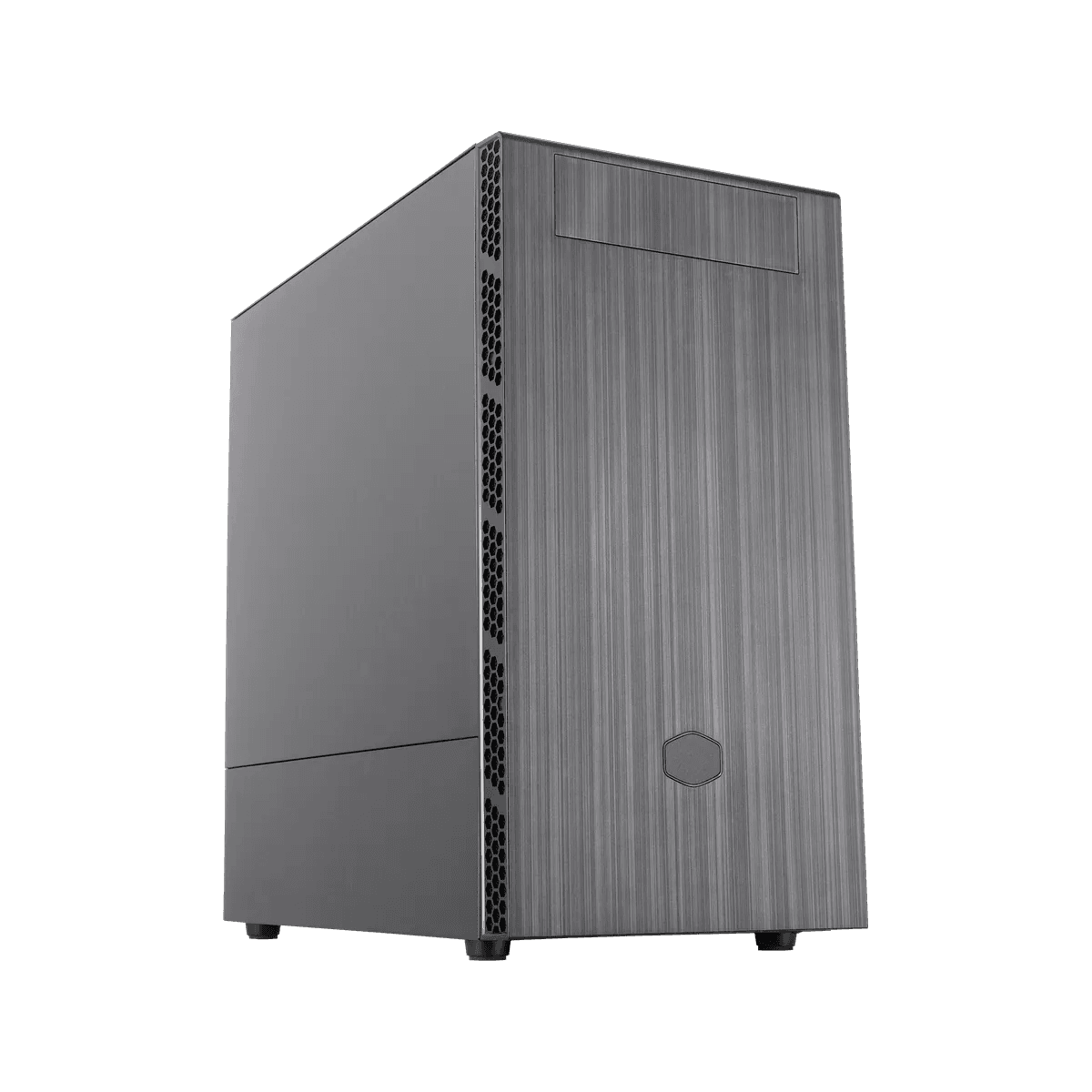 CASE COOLER MASTER GAMING BOX MB400L MINI TOWER 2xUSB3.0 HD AUDIO FRONTAL CEPILLADO-LATERAL VIDRIO NEGRO            